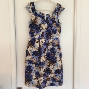 Banana Republic Silk Floral Dress